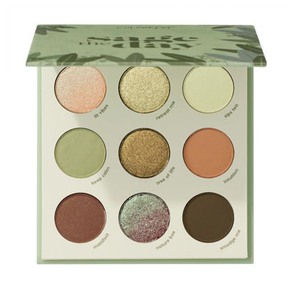 Picture of ColourPop Sage the Day Shadow Palette - Sage & Olive Palette with Metallic and Matte Finishes - High-Pigment Makeup with a Long-Wearing Formula (0.3 oz)