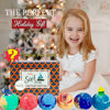 Picture of Kids Bath Bombs with Toys Inside - Organic, Gentle and Kid Safe, Gender Neutral, Bubble Bath Fizzies with Surprise Inside. Spa Bath Fizz Balls. Birthday, Christmas Gift for Kids, Boys, Girls, Toddlers