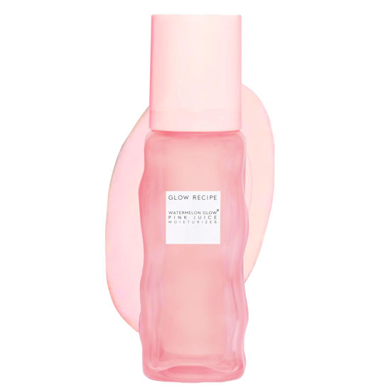 Picture of Glow Recipe Pink Juice Water Gel Face Moisturizer for Women, Men & Teens - Hydrating Hyaluronic Acid, Radiance Boosting, Non-Comedogenic, Oil-Free, Long-Lasting Korean Skin Care for Oily Skin (50ml)