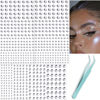 Picture of NOOEPC 660Pcs Face Gems Hair Gems, Self-Adhesive Face Jewels Eye Jewels Rhinestones 3/4/5/6 mm DIY Face Gems Stick on, Halloween Makeup Gems Rave Accessories for Face Eyes Makeup Body, Crafts
