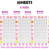 Picture of NOOEPC 660Pcs Face Gems Hair Gems, Self-Adhesive Face Jewels Eye Jewels Rhinestones 3/4/5/6 mm DIY Face Gems Stick on, Halloween Makeup Gems Rave Accessories for Face Eyes Makeup Body, Crafts