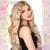 Picture of SAWINDA 20PCS Brown Mini Hair Bows Small Bowknot Ribbon Barrettes Cute Bow Clips for Girls Teens Metal Alligator Clips Kawaii Hair Clips Accessories for Thick Thin Hair