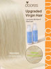 Picture of DOORES Tape in Hair Extensions Human Hair Platinum Blonde 18 Inch 50g 20pcs Real Human Hair Extensions Tape in Skin Weft Real Straight Natural Hair Extensions