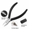 Picture of FERYES Straight Blade Toenail Clippers with Toenail Lifter and Fork - Toe Nail Clipper for Thick Toenails - 2 in 1 Ingrown Toenail Tools Kit
