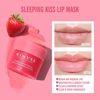 Picture of KIMUSE Lip Sleeping Mask Set, Overnight Treatment Lip Care Products, Moisturize, Nourish, Cracked Dry Lips, Intense Hydration with Shea Butter