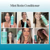 Picture of Volumizing Biotin Conditioner for Thinning Hair - Volumizing Conditioner for Fine Thin & Weak Hair - Sulfate Paraben & Silicone Free Hair Conditioner Nourishing Plant Proteins & B Vitamins (Mint)
