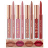Picture of LANGMANNI 4pcs Matte Lipstick with Lipliners Durable Makeup Set,Long-Lasting Non-Stick Cup Not Fade Waterproof Pigmented Velvet Lipgloss Kit Beauty Cosmetics Makeup Gift for Girls(#9+10+11+12)