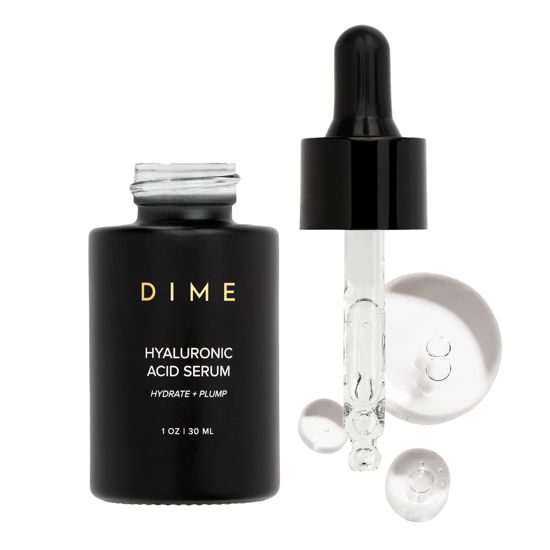 Picture of DIME Beauty Hyaluronic Acid Serum, Non-Greasy Hydrating Face Serum with Pure Hyaluronic Acid, 1 oz / 30 ml