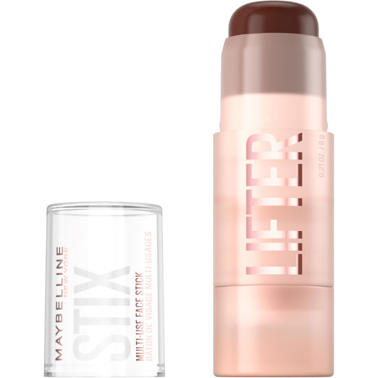 Picture of Maybelline Lifter Stix Multi-Use Face Stick - Contour, Bronzer, Concealer Foundation Stick, All-In-One Creamy Face Makeup Stick with Cranberry Seed Oil, 85, 1 Count