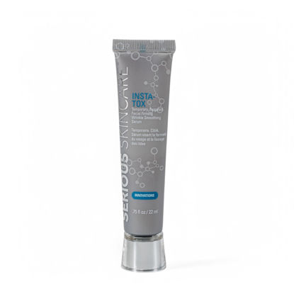 Picture of Serious Skincare - INSTA-TOX Instant Line and Wrinkle Filler Face Serum - Firm and Smooth the Look of Fine Lines, Deep Wrinkles and Pores - Temporary Skin Tightener - .75 oz