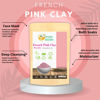 Picture of Herbs Botanica French Pink Clay/Rose Clay Powder Montmorillonite Kaolin Clay Powder Healing Clay for Face Mask Skin Care Detox, For Soap Making Clay French Skincare150 gms / 5.3 oz