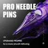 Picture of Mast Pro2 Tattoo Needles Cartridges, Pro Needles Pins for Super Aritsts, 20 Count, Disposable Round Magnum 1205RM