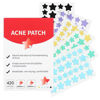 Picture of Pimple Patches for Face, Cute Star Zit Covers, Stars Hydrocolloid Acne Patch, For Sensitive Skin, with Tea Tree, Salicylic Acid & Cica Oil (10mm&12mm) 420 Count