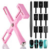 Picture of 11Pcs Cat Eye Gel Nail Polish Tools Set- Cat Eye Magnet for Nails and Magnetic Nail Polish, 5 in 1 Multifunction Nail Magnet 9Pcs Stripe Magnet Plates Magnet Pen for 3D Nail Art Nail Salon or DIY