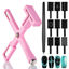 Picture of 11Pcs Cat Eye Gel Nail Polish Tools Set- Cat Eye Magnet for Nails and Magnetic Nail Polish, 5 in 1 Multifunction Nail Magnet 9Pcs Stripe Magnet Plates Magnet Pen for 3D Nail Art Nail Salon or DIY