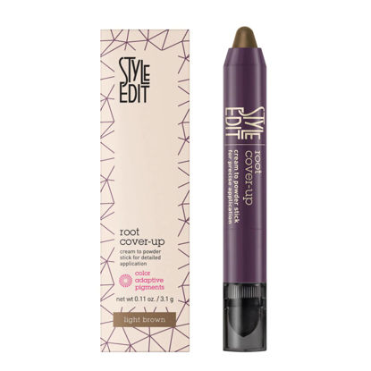 Picture of Style Edit Instant Root Concealer Stick to Touch up and Cover Grays (Light Brown)
