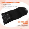 Picture of UGOTRAYS Black Hair Extensions Clip in Real Human Hair 70g 20 Inches 100% Remy Human Hair Natural Black Straight Double Weft for Full Head 7pcs 16clips One Pack