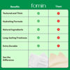 Picture of FOMIN Travel Deodorant Wipes - 50 Count - Refreshing Cucumber and Aloe - pH Balanced, Hypoallergenic Mini Deodorant Wipes For Women and Men - Plastic-Free, Individually Wrapped Underarm & Body Wipes