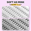 Picture of WONSIS Individual Lashes, Lash Clusters, 280 Pcs 10D/20D Mixed Individual Lash Extensions, Natural Soft Lightweight Reusable DIY Eyelash Extensions, Thickness 0.07mm C Curl False Eyelashes
