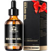 Picture of Waking Forest Beard Growth Oil - Biotin Sandalwood Oil with Vitamin E, Rosemary & Castor for Thicker, Softer, Stronger Beards (2oz)