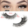 Picture of FARRED Natural Lashes Short False Eyelashes Wispy Mink Eye Lash Fluffy Wispies Eyelash Natural Look 10 Pairs Fake Lashes Pack Volume Lash Strips Pestañas