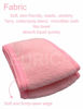 Picture of EUICAE Spa Headband Pack of 6 All Pink Sweat Head Towels - Non-slip, Stretchable, Washable Makeup Headbands for Face Wash, Facial Treatment, Sports