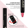 Picture of Kaely 2Pcs Cream Eyeshadow Sticks Set for Eyes Waterproof,Red Shimmer Eye shadow Stick Pencil Pen Bulk sombras en crema para ojos 35+35