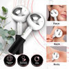 Picture of Ice Globes for Facials | Unbreakable Steel Cooling Roller | Cryo Sticks for Face | Massager for Face Neck & Eyes | Skin Care for Dark Circles, Puffiness, Wrinkles, Collagen Production (BLACK)