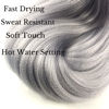 Picture of Leticia Gray Braiding Hair Pre stretched Prefeathered Braiding Hair Extensions 30inch Braids Hair