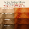 Picture of INH Semi Permanent Hair Color | Color Depositing Conditioner | Orange Hair Dye | No Bleach, No Peroxide Temporary Fire Opal Tint for Women & Men | Vegan, Ammonia Free, Sulfate Free | Ready to Use, 6oz