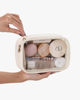 Picture of Pocmimut Makeup Bag,Small Makeup Bag Clear Travel Makeup Bag Car Accessories Storage for Women,Travel Essentials Organizers,Beige