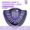 Picture of SAVILAND 300W U V LED Nail Lamp: Motion Sensor Nail Dryer Super Fast Curing U V Light for Gel Nails with 72 Beads 4 Timers Dual Light Sources Nail Lamp for Nail Salon Manicure Gift for Women