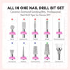 Picture of Makartt Nail Drill Bits:10Pcs Dimond Sanding Bit Sets for Nail Drill E-File,Upgraded Cuticle Cleaner Nail Bit Kit Tool Bits for Acrylic Nail Art Tools Nails Manicure Nail Prep,Nail Salon Home DIY Use
