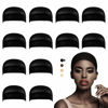 Picture of Dreamlover Black Wig Cap for Frontal, 12 Pieces