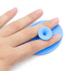 Picture of Face Scrubber, Facial Exfoliator, Face Scrub Brush, Soft Face Brush, Silicone Facial Cleansing Brush, Face Exfoliator Blackhead Acne Pore Cradle Cap Face Wash Brush for Deep Cleaning Skin Care