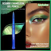 Picture of UCANBE Chameleon Eyeshadow & Eyeliner Gel Pencil-Multichrome Shifting Colors Metallic Glitter Eye Makeup,Waterproof Long-Lasting Smudge-Proof Multi-Dimensional Color (Forest Green to Chartreuse Gold)