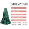 Picture of Luoyudu Green French Curl Braiding Hair 24 Inch Bouncy Braiding Hair 8 Pack Curly Braiding Hair 75g/pack Loose Wave Crochet Hair Pre Stretched for Black Women Hair Extensions (24inch,8 pack,Green)