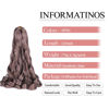 Picture of French Curly Braiding Hair,#BT01 Spanish Curly Braiding Hair for Box Braids 8 Packs Bouncy French Curl Braiding Hair 24 inch Pre Stretched Synthetic Hair Extensions(Pack of 8,#BT01)