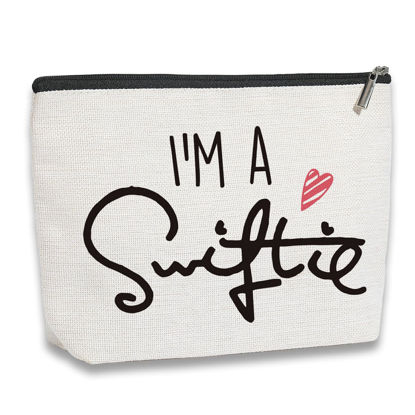 Picture of kdxpbpz Music Lovers Gifts for Women, Friendship Gifts for Women Friends Sister, Singer Inspired Makeup Bag, Birthday Christmas Gifts for Her, Travel Toiletry Makeup Organizer Zipper Pouch