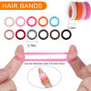 Picture of 150 Pack Hair Ties for Little Girls, Soft Hair Ties No Damage Small Seamless Hair Bands Elastic Ponytail Holders Hair Accessories