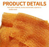Picture of SPMKTBOZAI African Net Sponge Authentic, African Exfoliating Sponge Real African Net Black Owned, African Bath Sponge Back Scrubber, Body Exfoliator Shower Bath Accessories (Orange Color)
