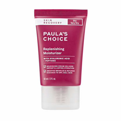 Picture of Paula's Choice SKIN RECOVERY Replenishing Facial Moisturizer Cream with Hyaluronic Acid, Soothes Redness & Sensitive Skin Prone to Rosacea & Eczema, Paraben-Free & Fragrance-Free, 2 Fl Oz