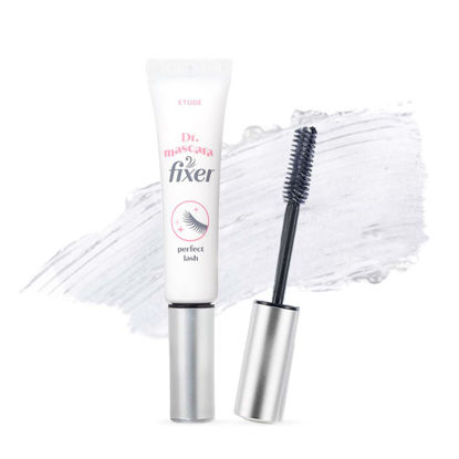 Picture of ETUDE Dr. Mascara Fixer For Perfect Lash 01 (Natural Volume Up) NEW 21AD | Long-Lasting Smudge-Proof Mascara Fixer with Care Effect | Eyelash Primer | Korean Makeup, Kbeauty, Perfect for Gift