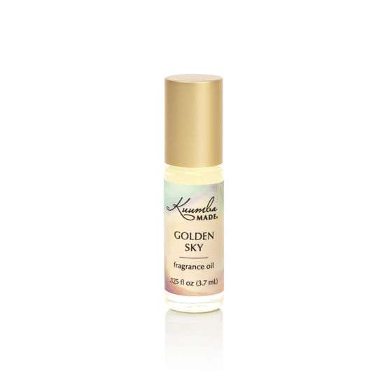 Picture of Kuumba Made Golden Sky Fragrance Oil Roll-On 0.125 fl oz (3.7ml) | Rollerball Perfume | Alcohol Free