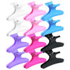 Picture of Ondder Butterfly Hair Claw Clips for Styling Sectioning Hair Styling Clips Makeup Hair Sectioning Clips Pro Hair Clamp Clips for Makeup Cutting Coloring Hair Accessories for Women Girls