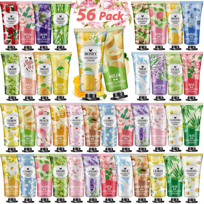 Picture of VESPRO 56Pack Hand Cream Gifts Set For Women, Bulk Hand Lotion Travel Size for Dry Cracked Hands, Mini Hand Lotion for Mothers Day Gifts, Teacher Appreciation Gifts and Nurses Week Gifts
