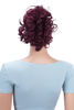 Picture of PRETTYSHOP Hairpiece Scrunchy Updo Hairstyles Voluminous Curly Messy Bun Wine Red G16L