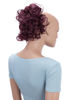 Picture of PRETTYSHOP Hairpiece Scrunchy Updo Hairstyles Voluminous Curly Messy Bun Wine Red G16L