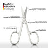 Picture of marQus - Straight nail scissors made in Germany Solingen incl. case for precise cutting of nails suitable as fingernail scissors and toenail scissors