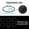 Picture of KELUBATU Mens Metal Headband, Unisex Black Metal Hair Bands, Stylish Design Metal Headband For Men, Adjustable Metal Headband For Outdoor Sports And Daily Wear. (3 Pcs)